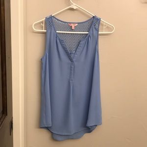 Light blue tank top from Kohl’s